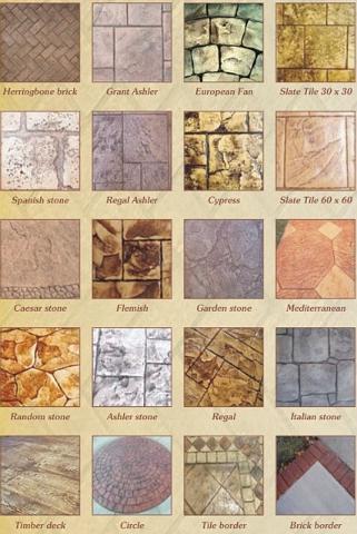 Stamped Concrete Patterns